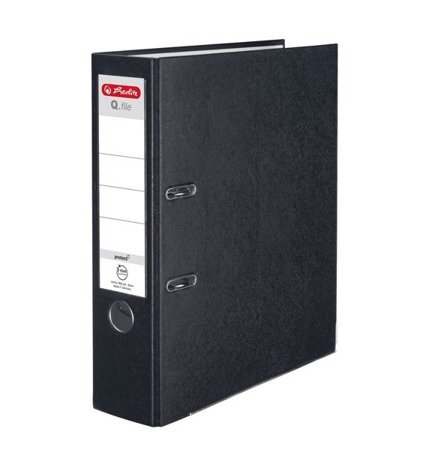segregator Herlitz A4 8 Q-file czarny.png