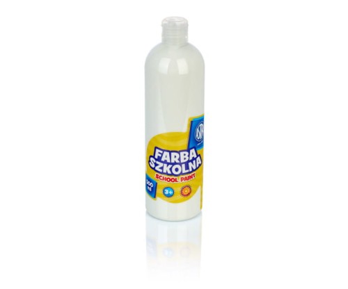 Farba szkolna ASTRA 500 ml - biała.jpg