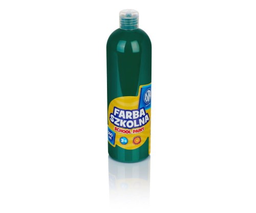 Farba szkolna ASTRA 500 ml - zielona ciemna.jpg