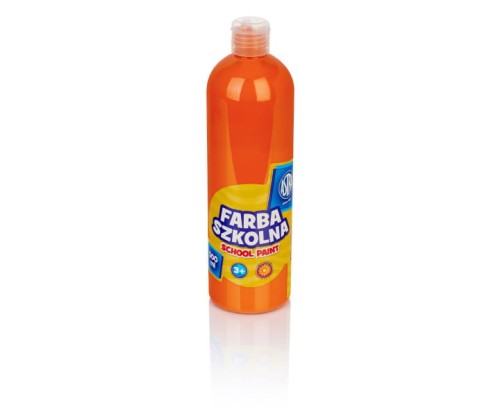 Farba szkolna ASTRA 500 ml - pomarańczowa.jpg