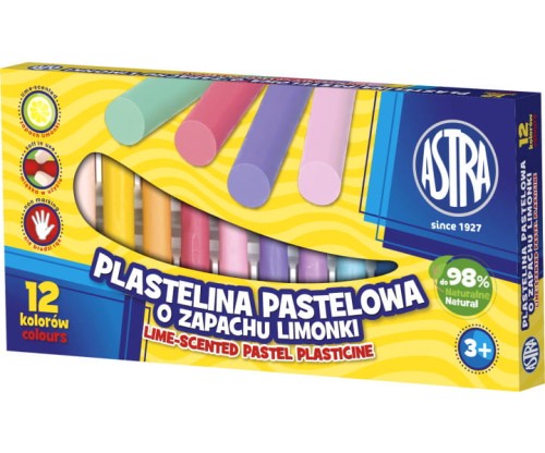 Plastelina 12 kolorów pastelowa o zapachu limonki.jpg