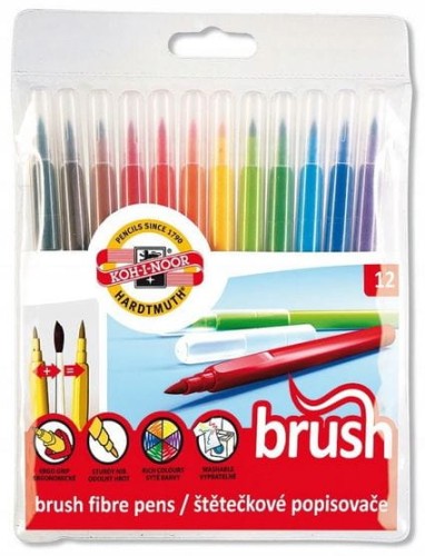 pisaki pędzelkowe-brush 12k koh-i-noor