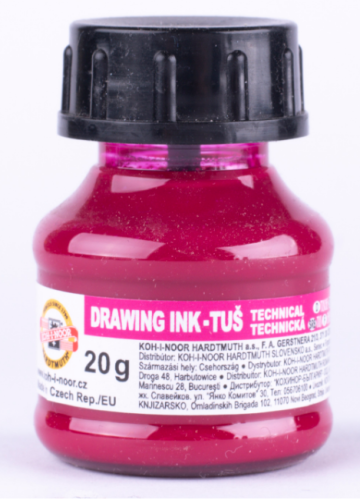 Koh-I-Noor Tusz kleślarski Różowy.png