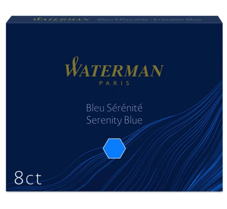 naboje długie niebieskie Waterman A`8Serenity Blue.jpg