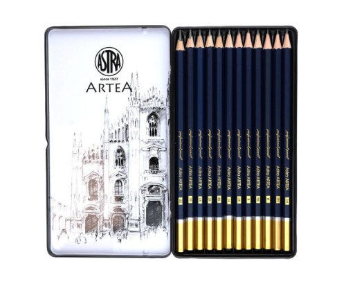 Astra ołówki do szkicowania pudełko 12 szy.jpg