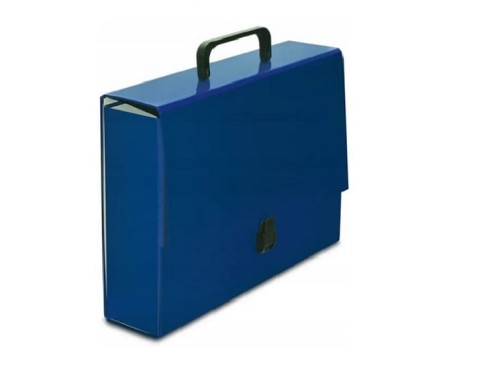 teczka z rączką Vaupe Classic II niebieska.jpg