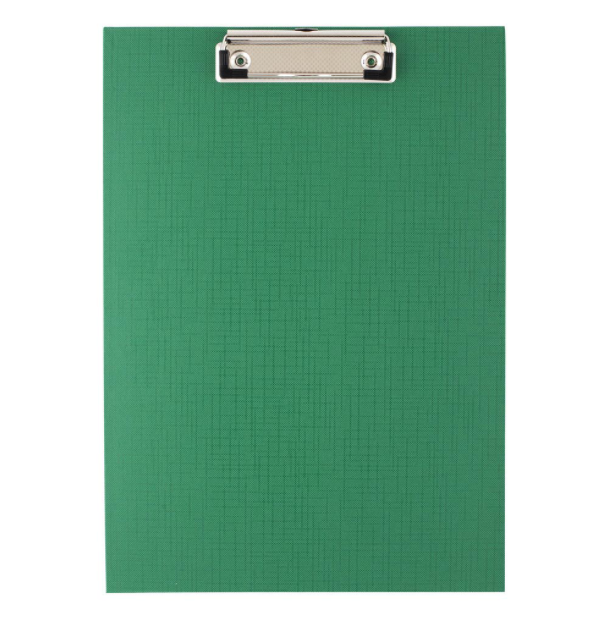 deska z klipem PCV A4 zielona.png