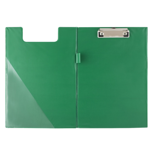 deska z klipem PCV A4 zamykana zielona.png