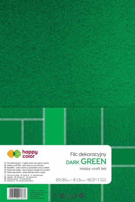 filc 20x30 Happy Color ciemny zielony.jpg