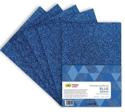 HC pianka brokat niebieska.jpg