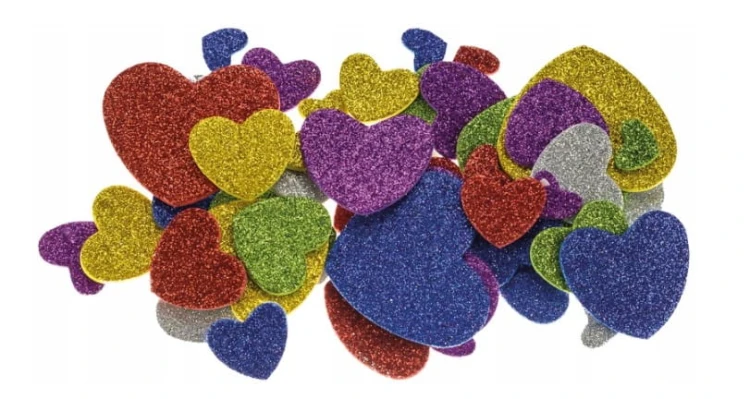 naklejki z pianki serca (45szt) PVW04 Brewis.jpg