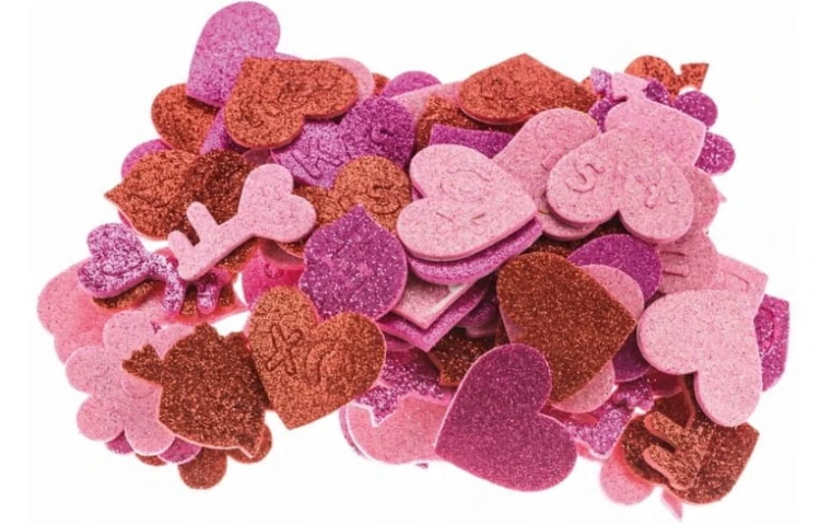 naklejki z pianki serca (75szt) PVW07 Brewis 2.jpg