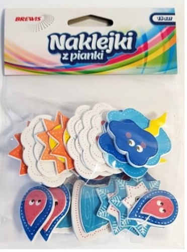 naklejki z pianki klimat (18szt) PVC34   Brewis.jpg