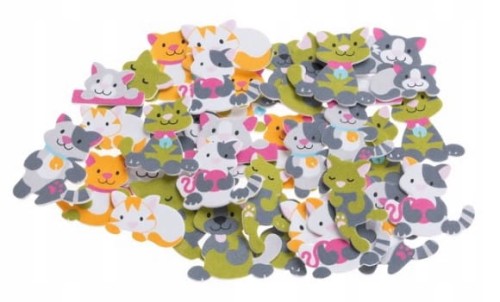 naklejki z pianki koty (36szt) PVC60     brewis1.jpg