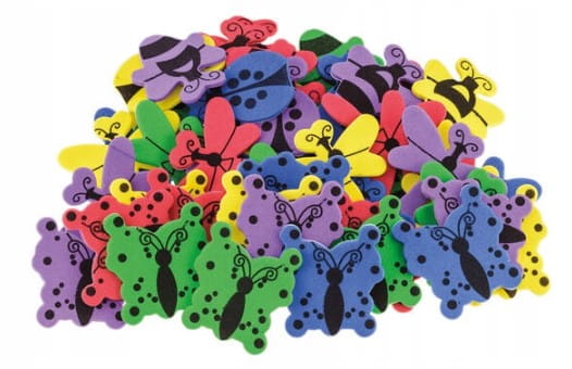 naklejki z pianki owady (50szt) PVC06    brewis.jpg