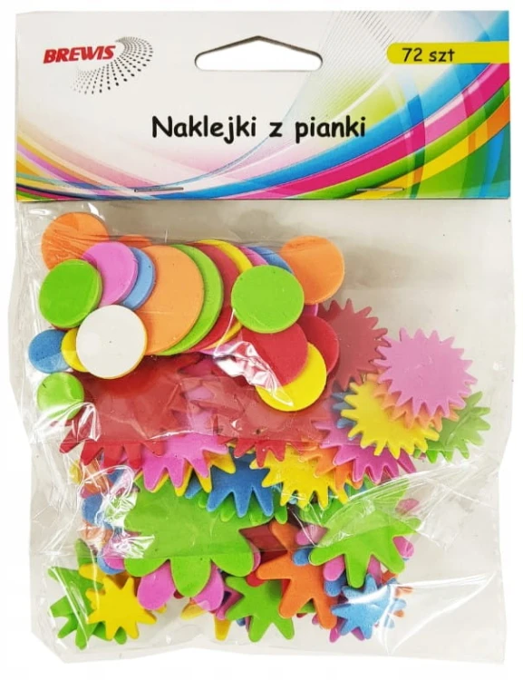 naklejki z pianki kwiatki 4 (72szt)      PVC15 Brewis.jpg
