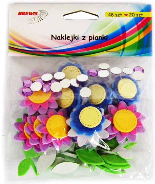 naklejki z pianki kwiatki 5 (48szt)      PVC16 Brewis.jpg