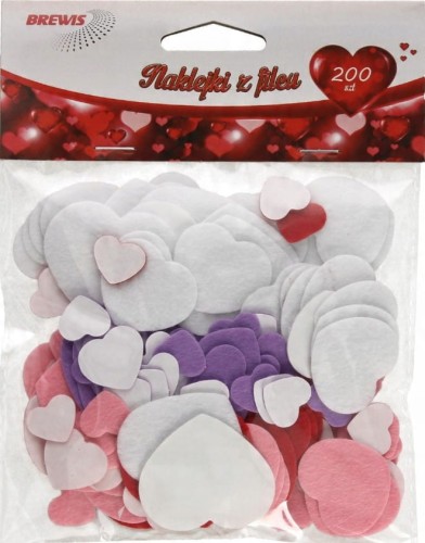 naklejki z filcu serca (200szt) FVW05 Brewis2.jpg