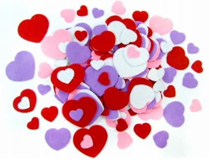 naklejki z filcu serca (200szt) FVW05 Brewis.jpg