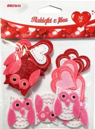 naklejki z filcu serca (16szt) FVW04 Brewis.jpg