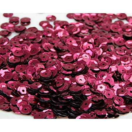 cekiny błyszczące 8mm 15g bordowy błyszczący CEK8-NR24